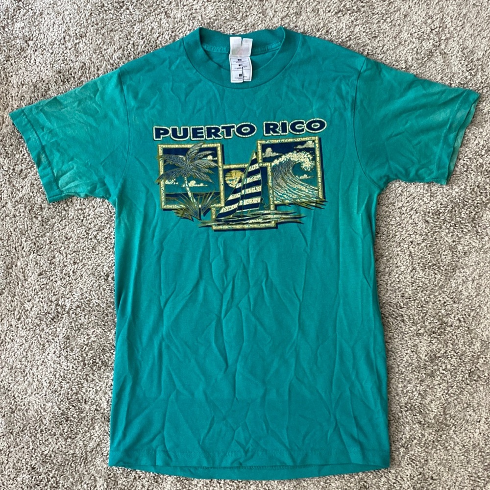 Teal Puerto Rico t-shirt